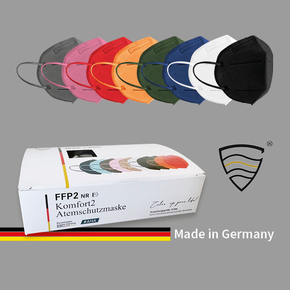Farbige FFP2-Masken von MSK
