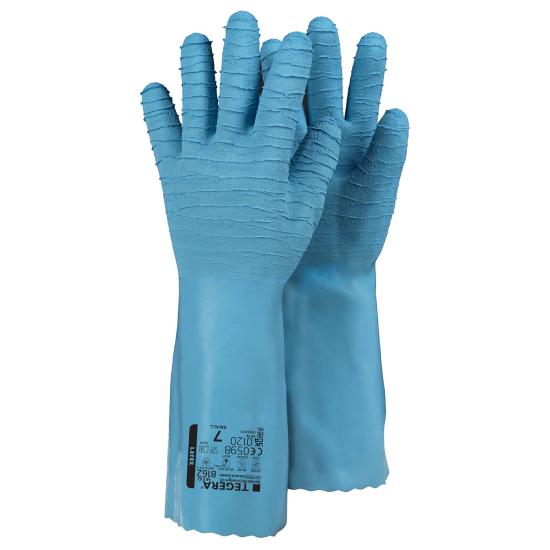 Ejendals Tegera® 8162 Latex-Schutzhandschuh blau 