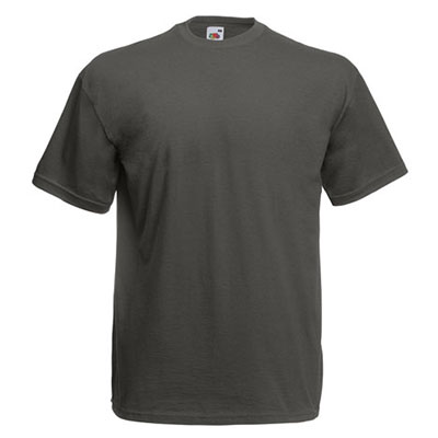 Fruit of the Loom Valueweight T-Shirt XXL | light graphite