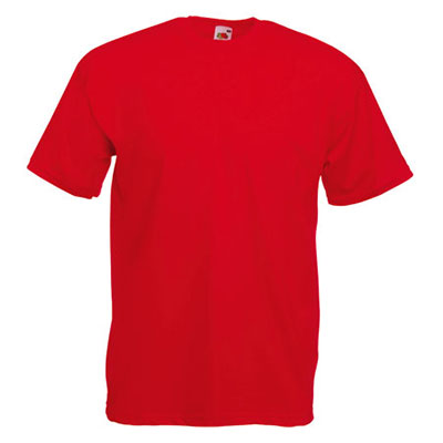 Fruit of the Loom Valueweight T-Shirt XL | rot