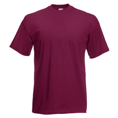 Fruit of the Loom Valueweight T-Shirt XL | burgund