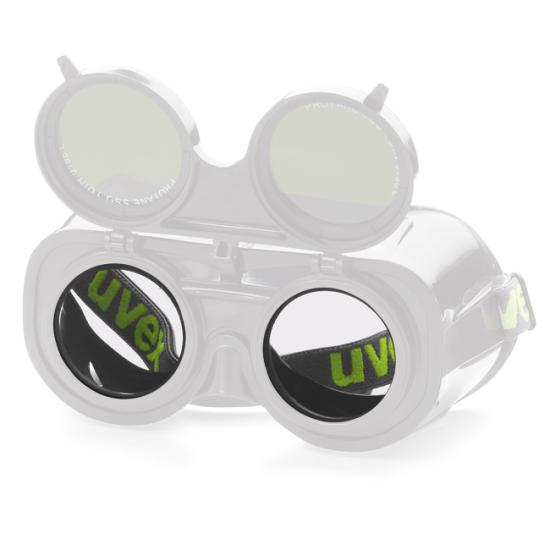 Uvex Ersatzscheiben für Schweißer-Vollsichtbrille 9350 