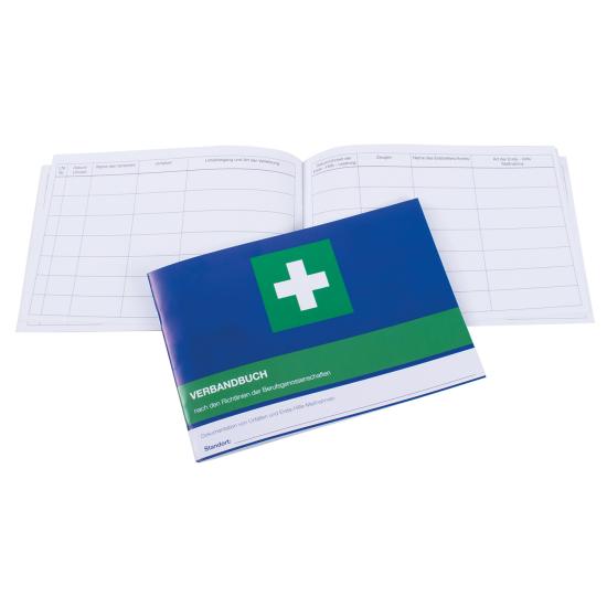 Verbandbuch für Erste Hilfe Kasten 