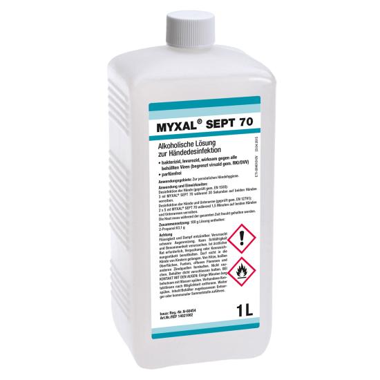 Myxal Sept 70 Hände-Desinfektionsmittel 