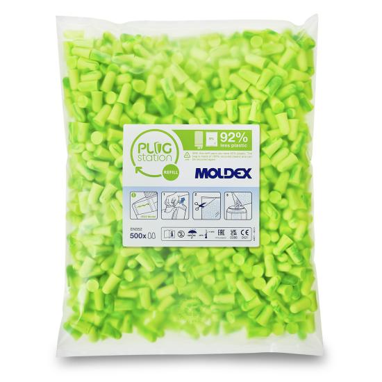 Moldex Pura-Fit Gehörschutzstöpsel 500 Paar Refill Pack 