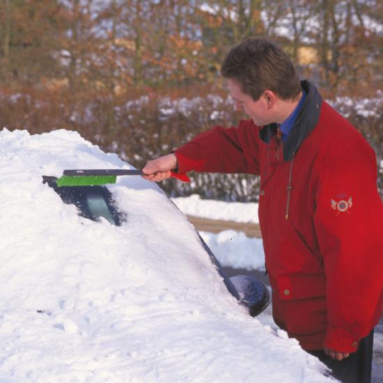 VIKAN PKW-Schneebürste mit Eiskratzer 490 mm